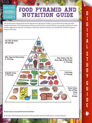 cover image of Food Pyramid and Nutrition Guide